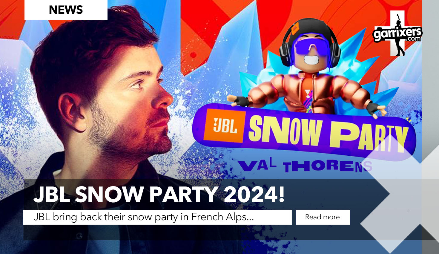 JBL Snow Party 2024 on garrixers.com