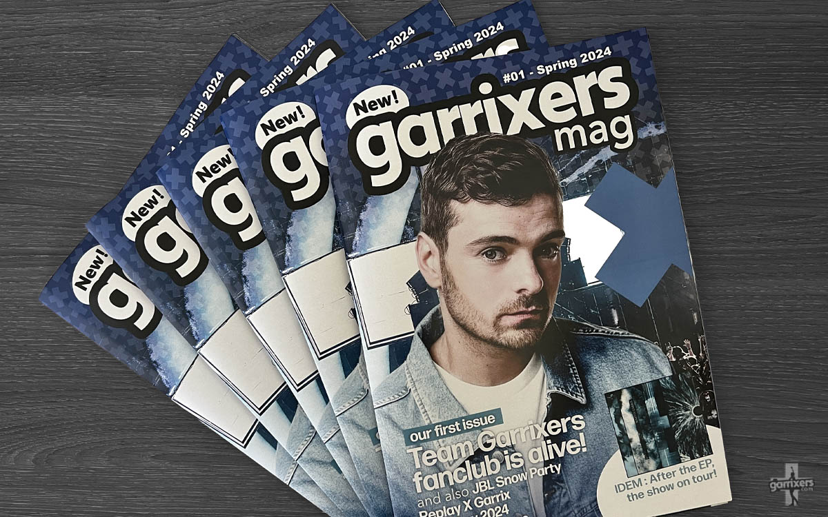 Garrixers Mag first issue on garrixers.com