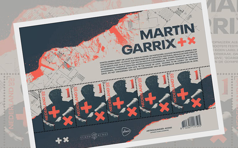 Martin Garrix has now his own stamp
