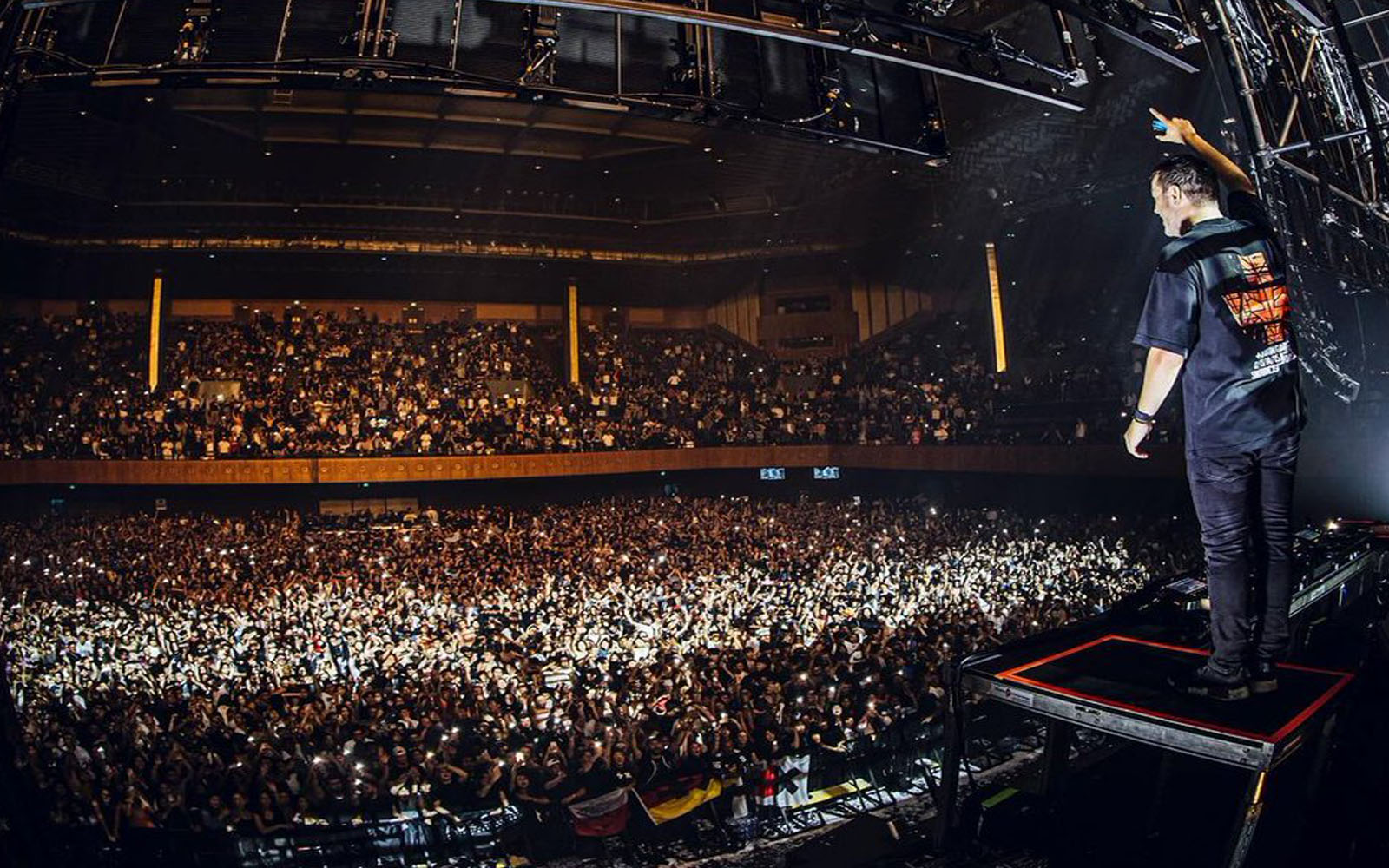 Martin Garrix on stage in San Francisco, 2024